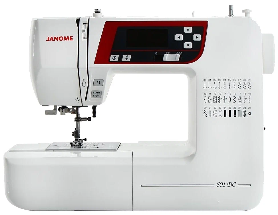 электронная швейная машина janome dc 601