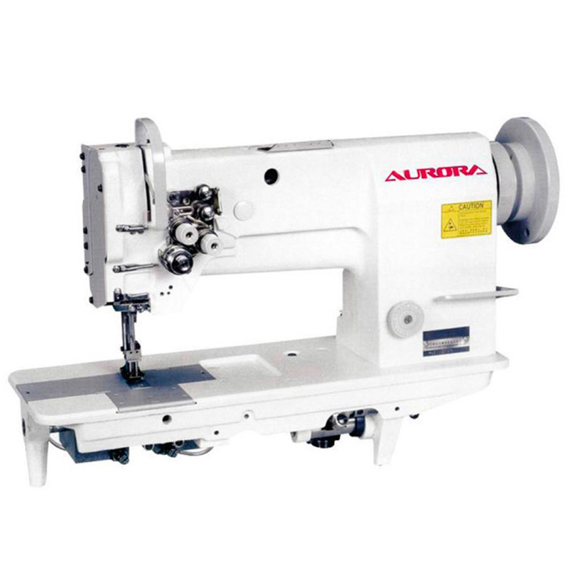 двухигольная промышленная швейная машина для сверхтяжелых материалов a-878 aurora (голова)