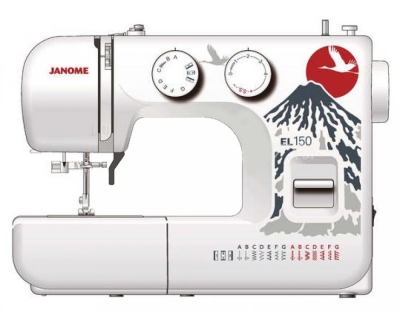 швейная машина janome el-150 горизонтальный челнок