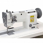 прямострочная двухигольная швейная машина typical gc 6221m с неотключаемой иглой для легких и средних материалов (голова)